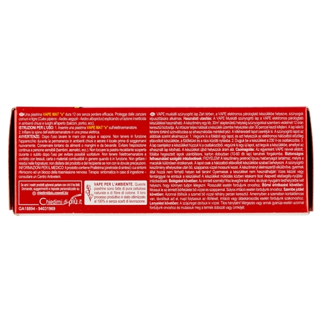 VAPE Piastrine Geranio 30 pz